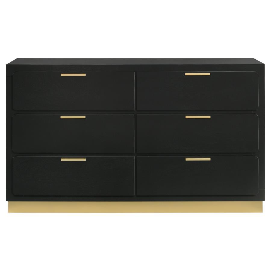 Caraway - 6-Drawer Dresser by Coaster Fine Furniture | Bel Furniture