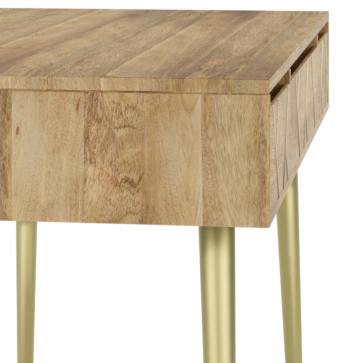 Jager - Desk - Natural by Simpli-Home | Bel Furniture