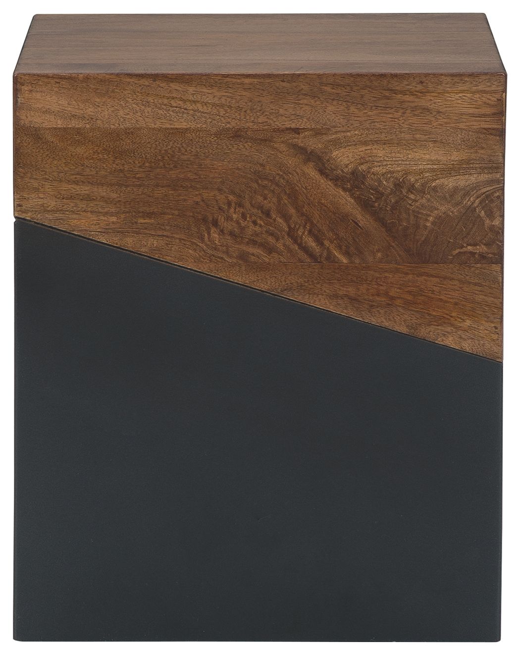 Trailbend - Brown / Gunmetal - Accent Table by Signature Design by Ashley® | Bel Furniture