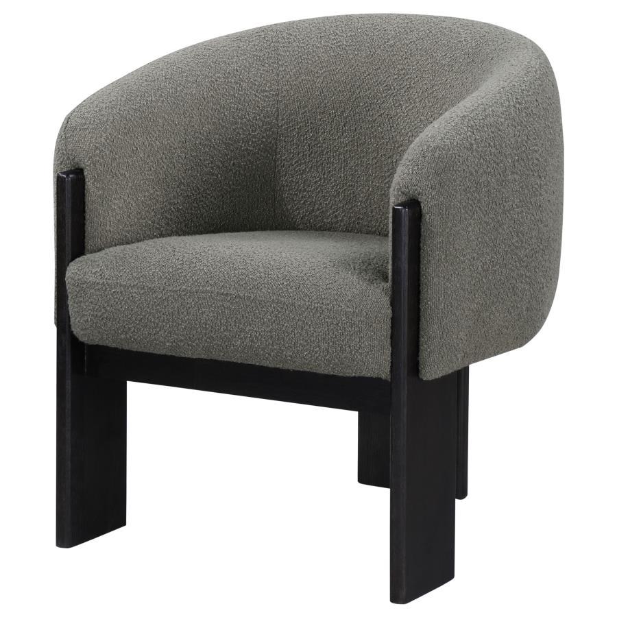 Valdez - Boucle Upholstered Barrel Back Accent Chair by CoasterEveryday | Bel Furniture
