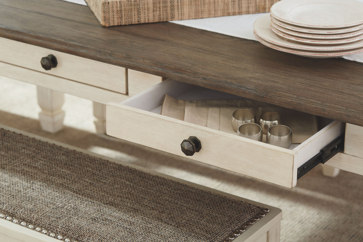 Bolanburg - Beige - Rectangular Dining Room Table by Signature Design by Ashley® | Bel Furniture