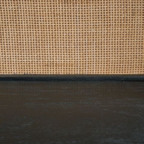 Abyard - Black / Natural - Bookcase by Signature Design by Ashley® | Bel Furniture