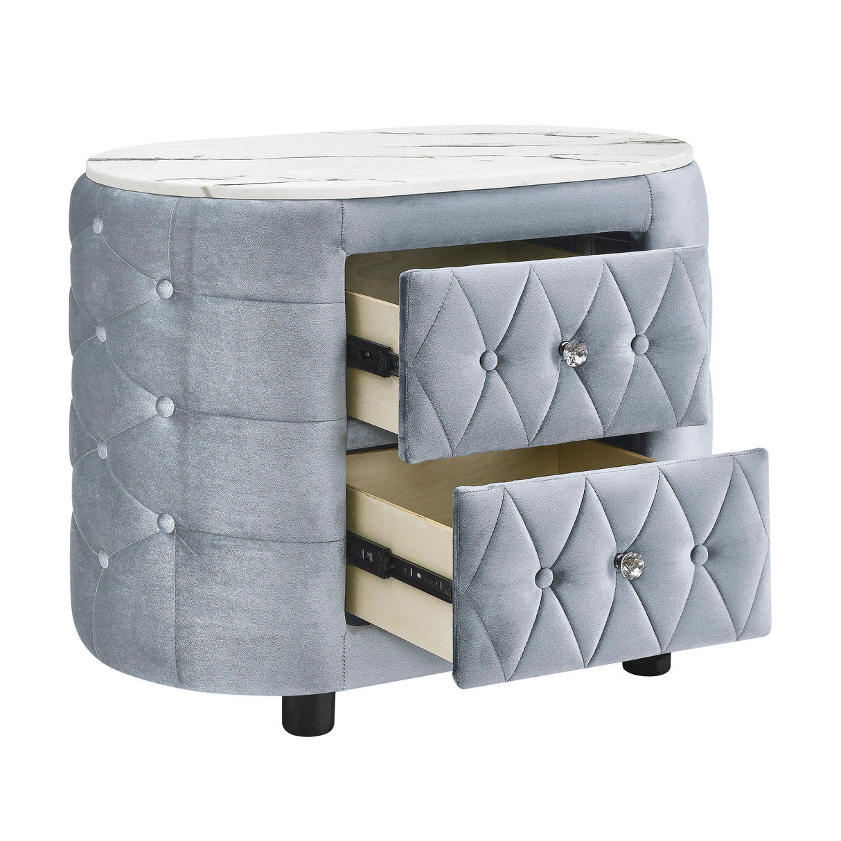 Natalia - Nightstand by Crown Mark | Bel Furniture