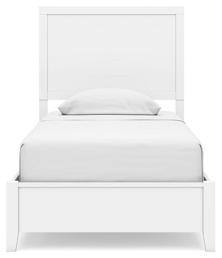 Binterglen - Twin Panel Bed - White
