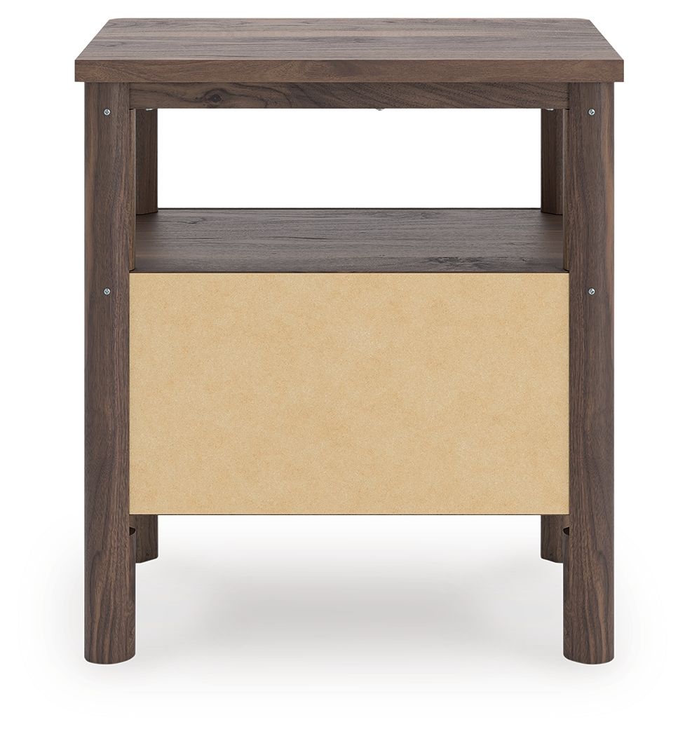 Pamytta - Brown - One Drawer Night Stand by Signature Design by Ashley® | Bel Furniture