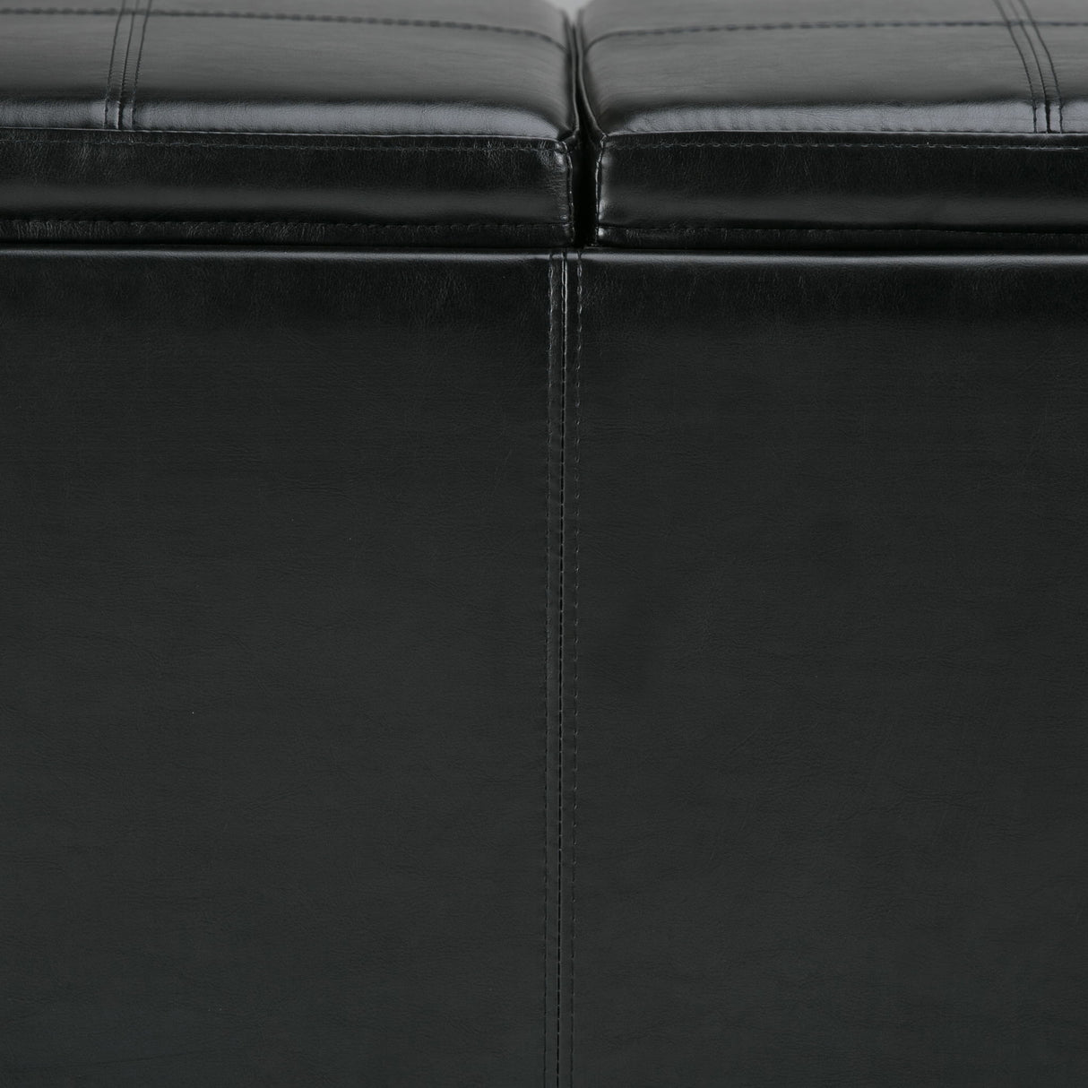 Avalon - Upholstered Storage Ottoman by Simpli-Home | Bel Furniture