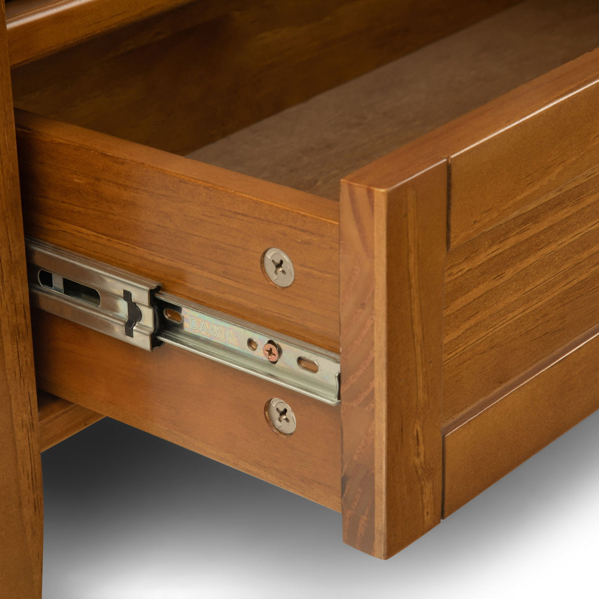 Warm Shaker - Wide Console Sofa Table - Light Golden Brown by Simpli-Home | Bel Furniture