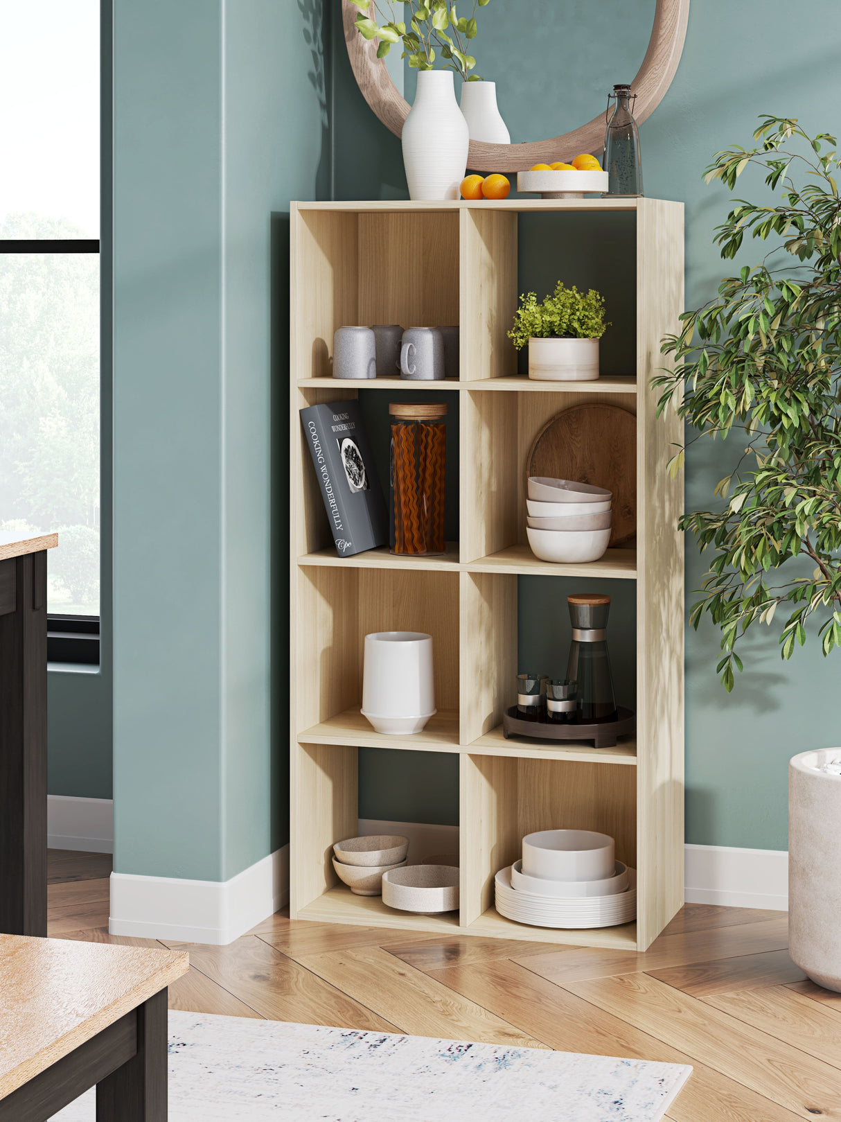 Piperton - Cube Organizer - Wood by Signature Design by Ashley® | Bel Furniture