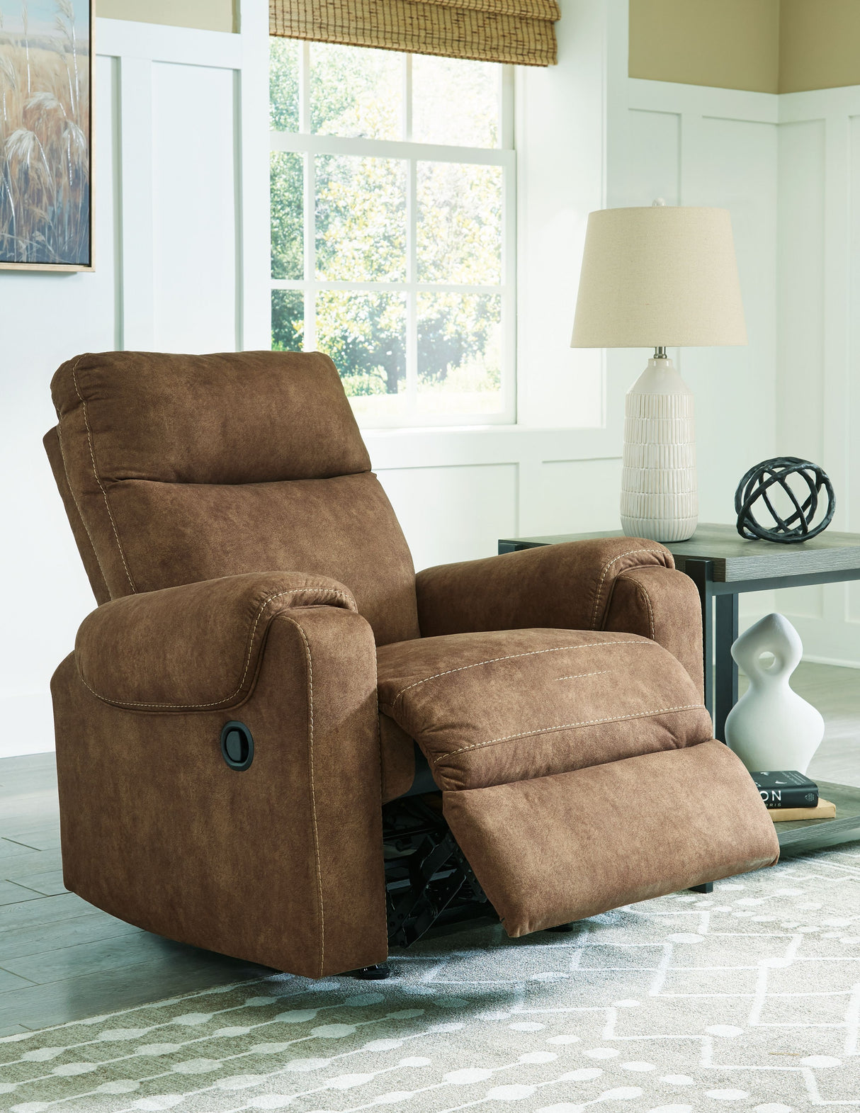 Edenwold - Brindle - Rocker Recliner by Signature Design by Ashley® | Bel Furniture