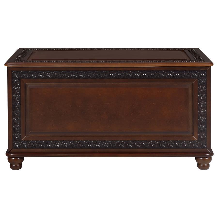 Finlay - Cedar Chest - Dark Tobacco by CoasterElevations | Bel Furniture