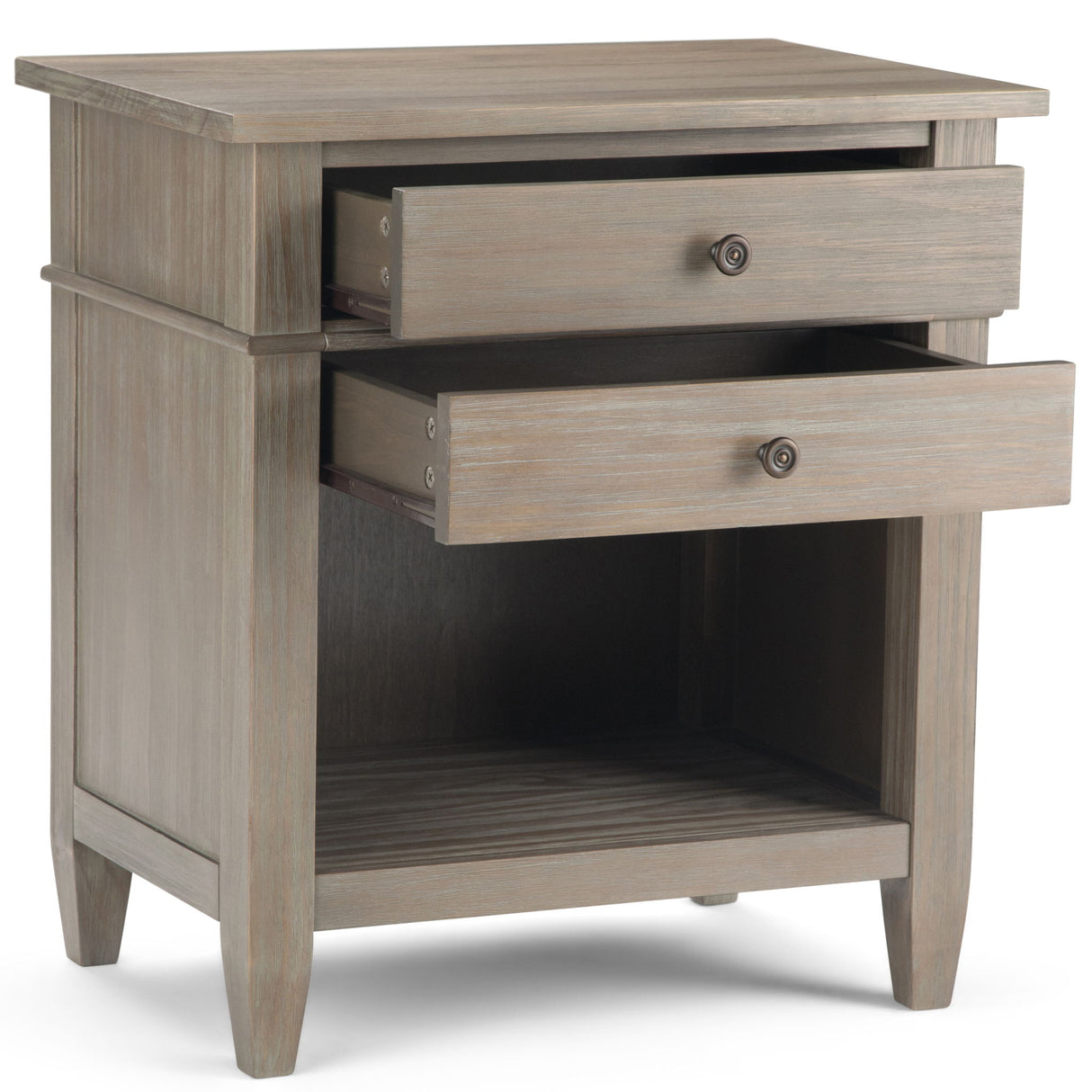 Carlton - Bedside Table, Handcrafted by Simpli-Home | Bel Furniture