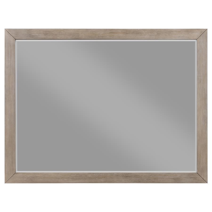 Kenora - 6-Drawer Dresser Mirror - Barley Brown by Coaster Fine Furniture | Bel Furniture