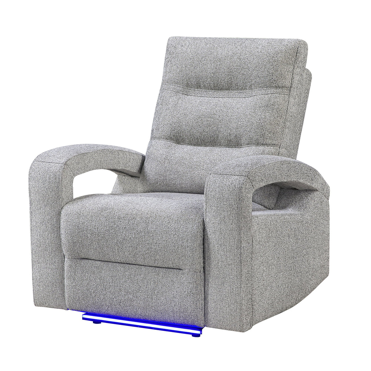 Isolde - Power Recliner, LED Lighting - Gray