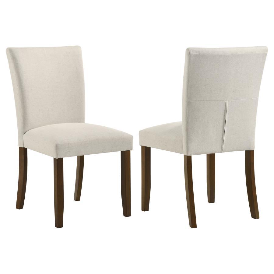 Cantley - Upholstered Dining Side Chair (Set of 2) Beige by Coaster Fine Furniture | Bel Furniture
