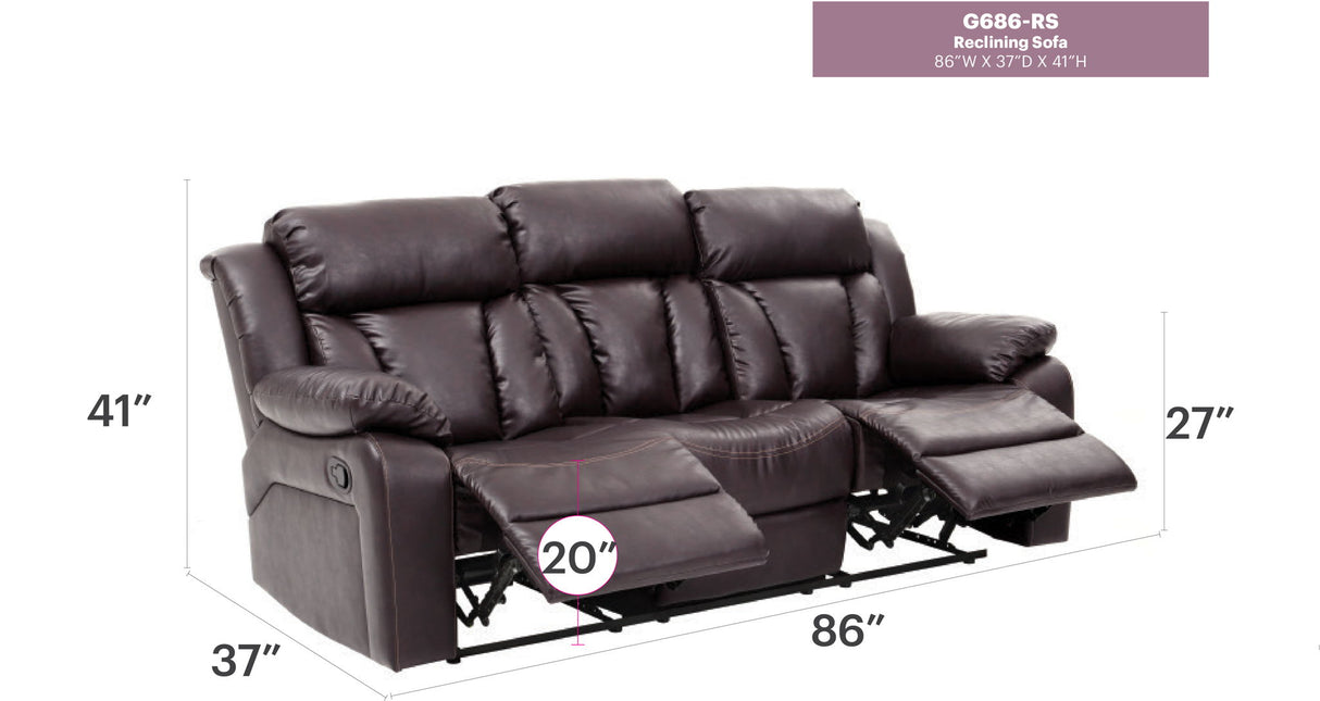 Reclining Sofa For Leisure Elegant