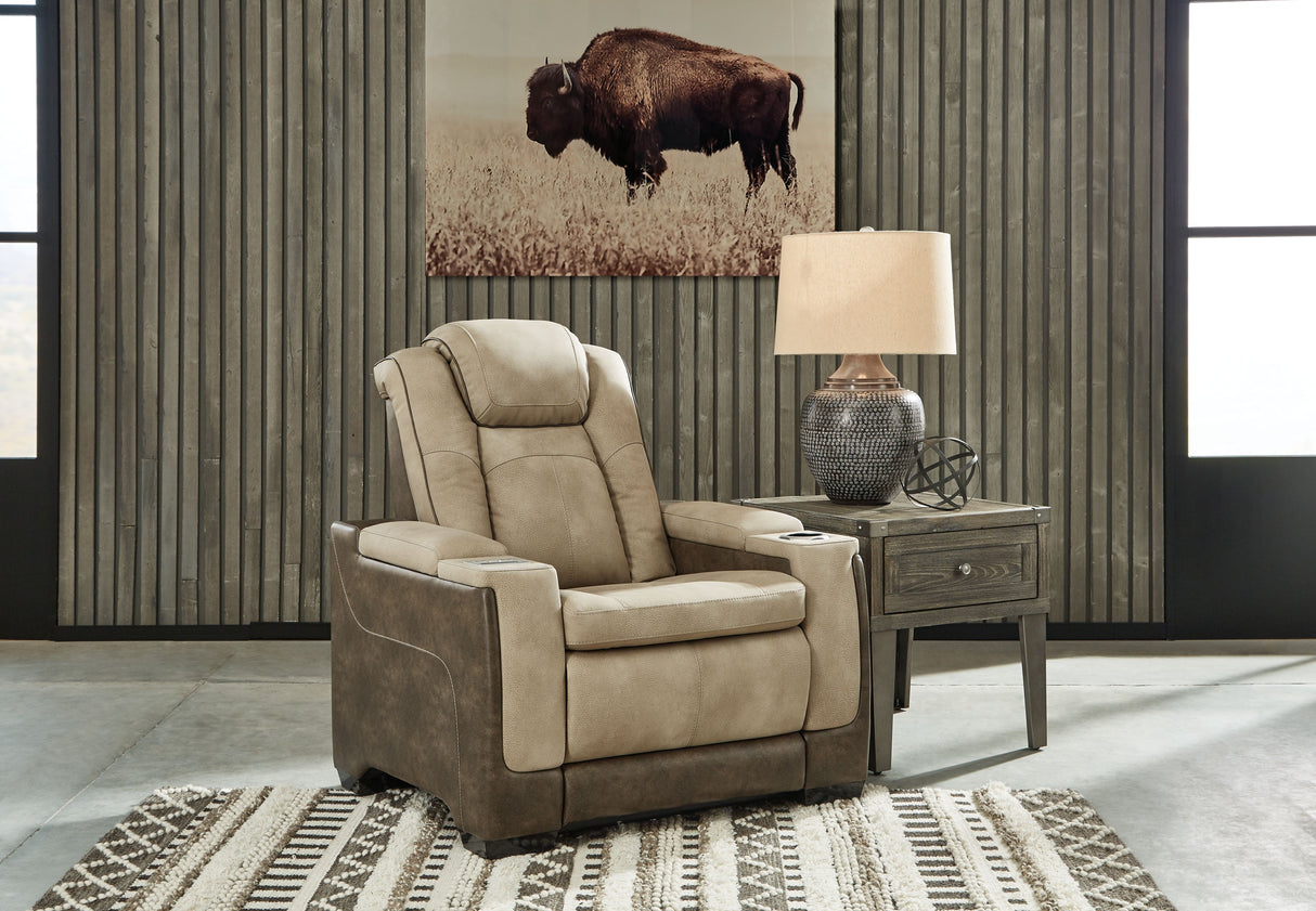 Next-gen Durapella - Pwr Recliner/Adj Headrest by Signature Design by Ashley® | Bel Furniture
