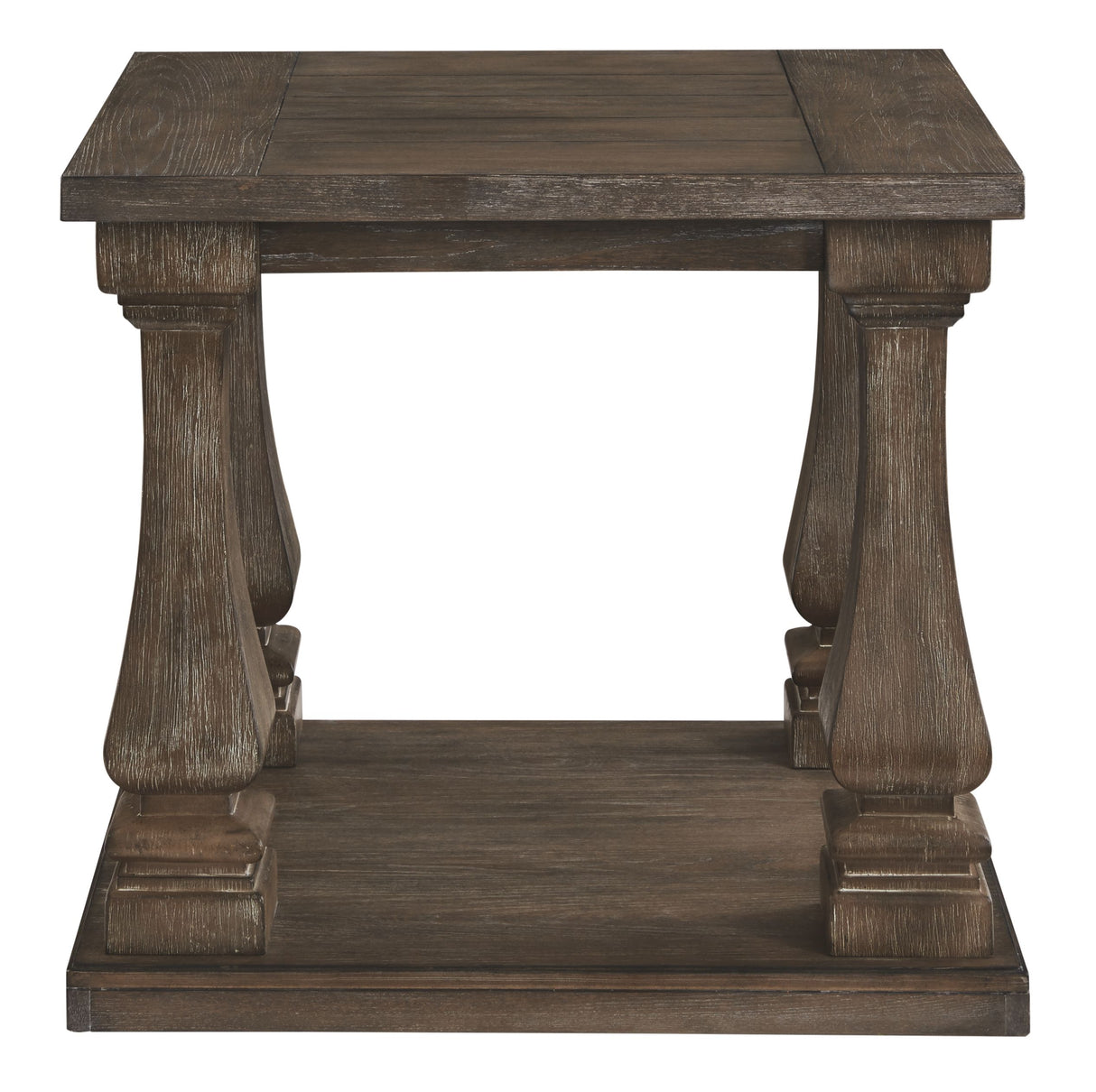 Johnelle - Gray - Rectangular End Table by Signature Design by Ashley® | Bel Furniture