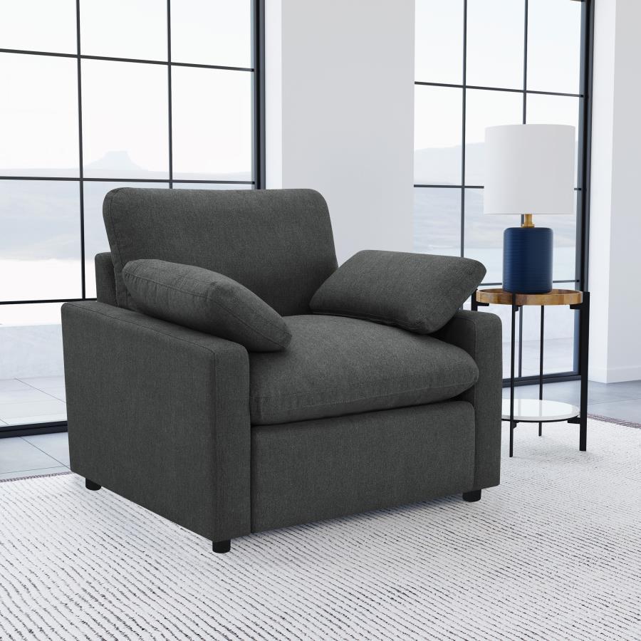 Collins - Upholstered Power Recliner Chair by Coaster Fine Furniture | Bel Furniture