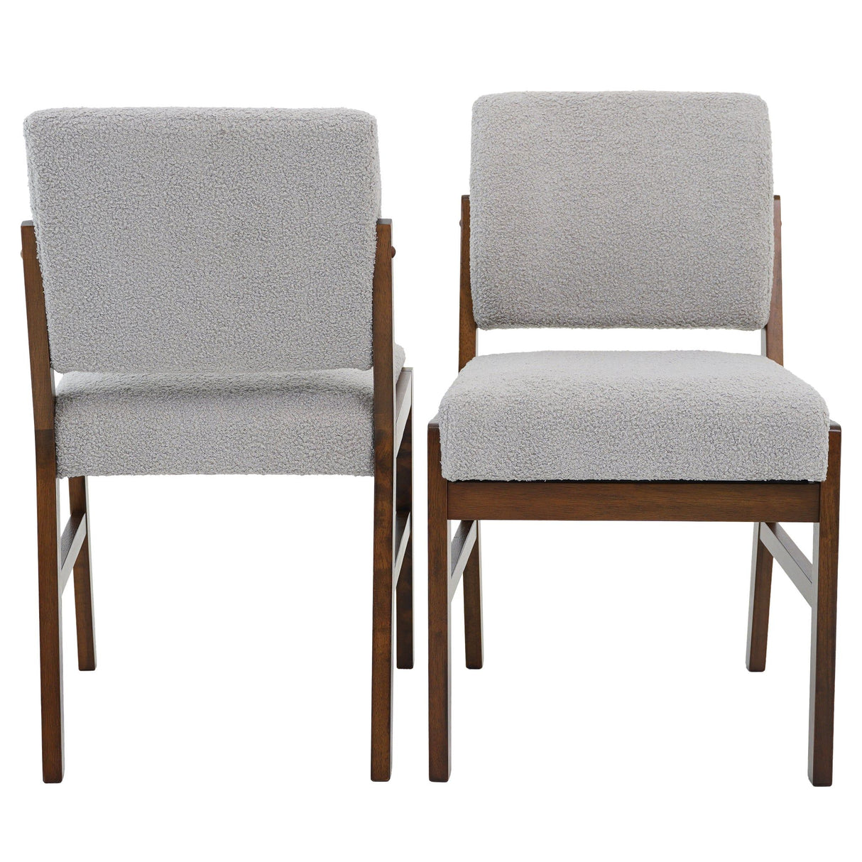 Caldwell - Dining Chair (Set of 2) - Light Gray by Ashcroft Furniture | Bel Furniture