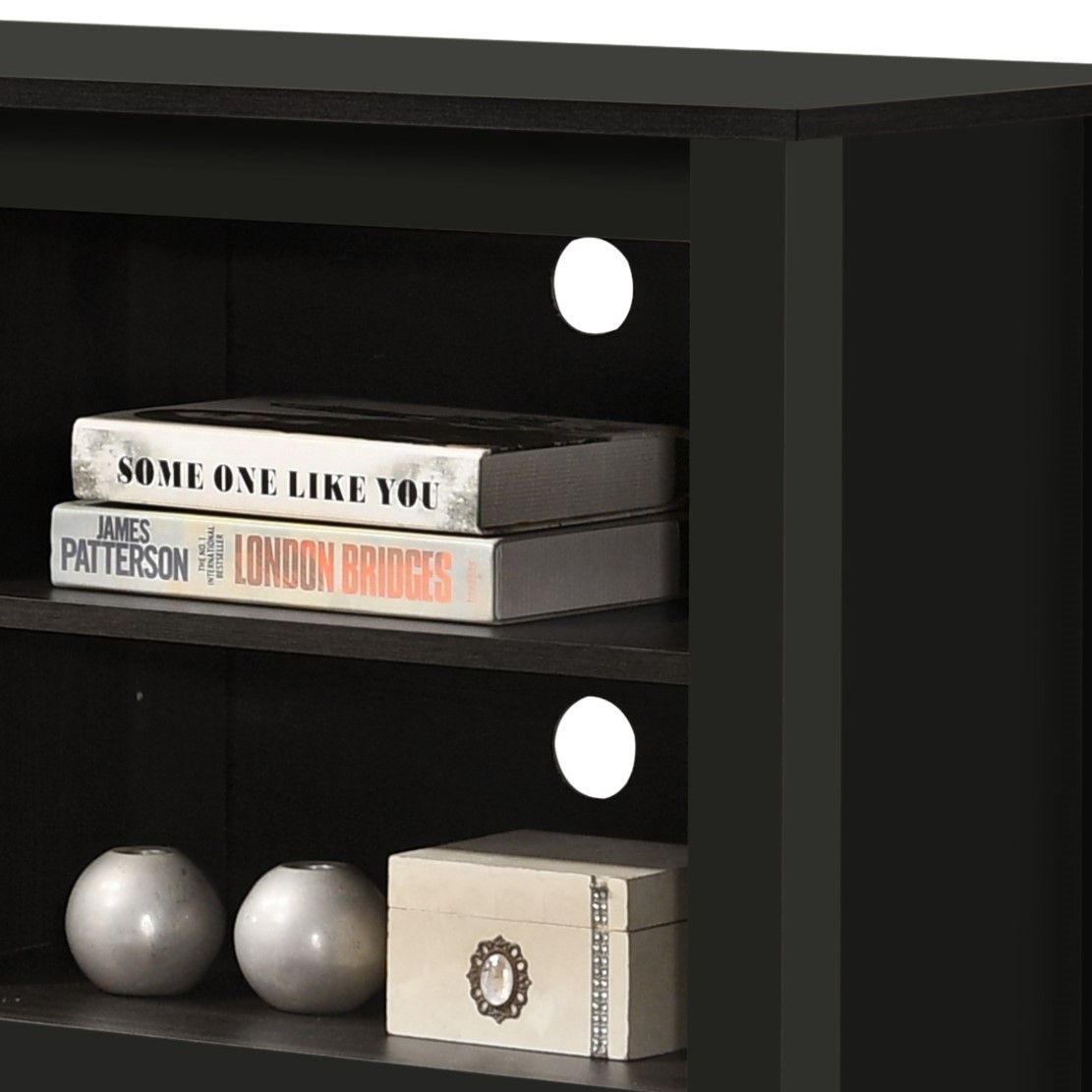 Benito - TV Stand With Open Shelves And Cable Management by Lilola Home | Bel Furniture