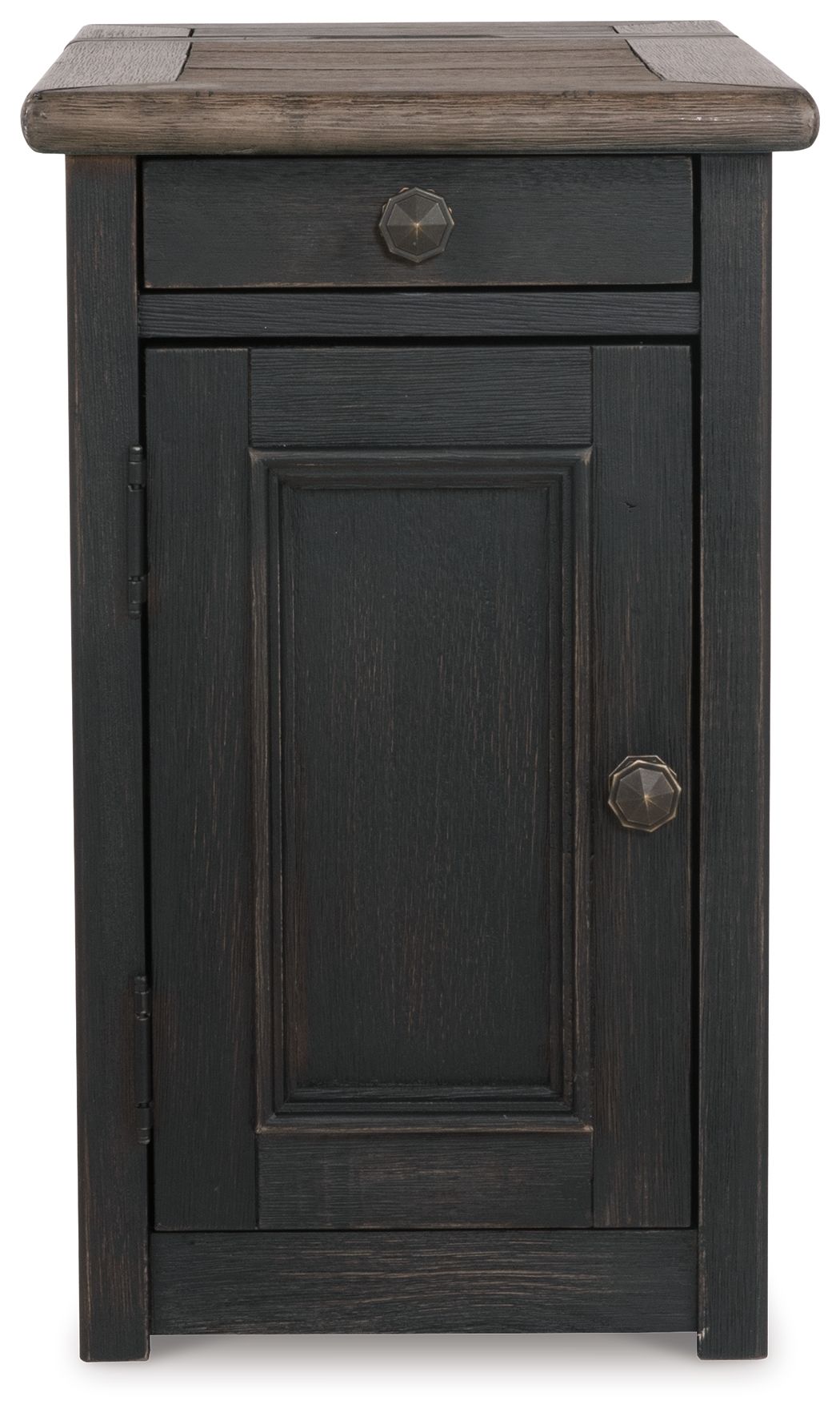 Tyler Creek - Grayish Brown / Black - Chair Side End Table by Signature Design by Ashley® | Bel Furniture