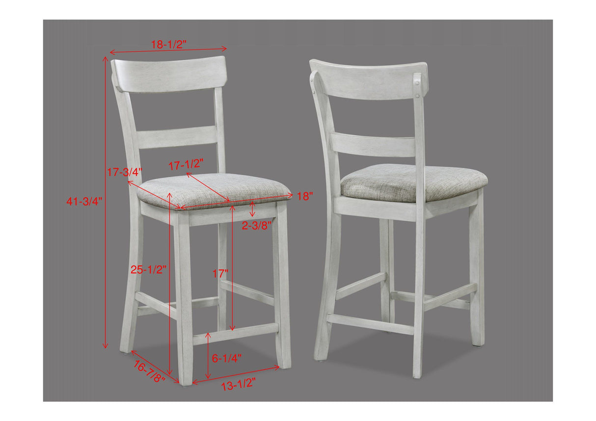 Henderson - Counter Height Dinette Set by Crown Mark | Bel Furniture