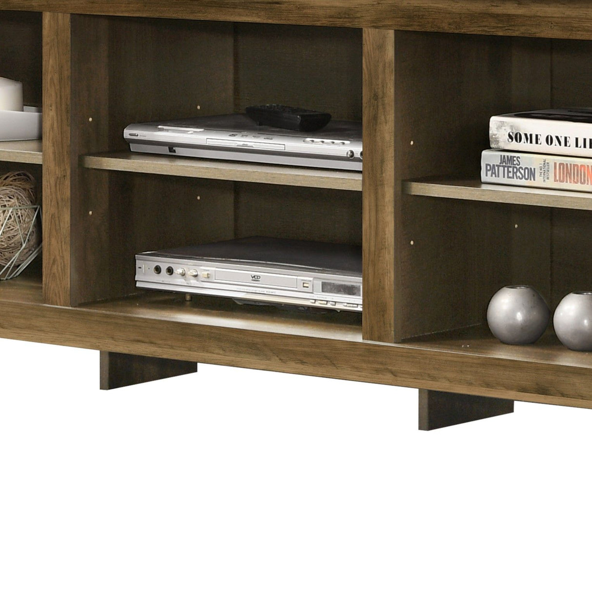 Benito - TV Stand With Open Shelves And Cable Management by Lilola Home | Bel Furniture