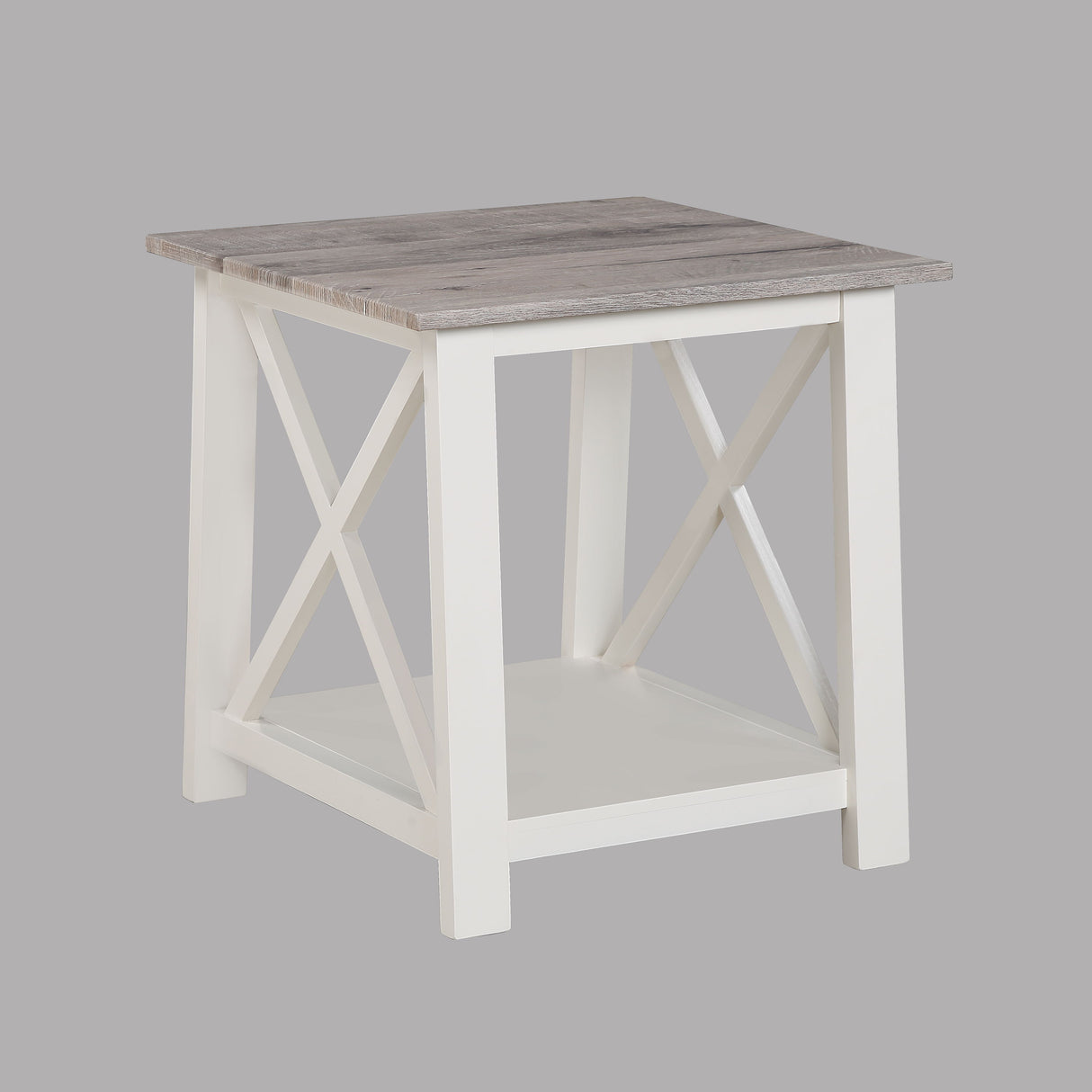 Thelma - 3 Piece Cocktail Set - White / Light Brown by Crown Mark | Bel Furniture