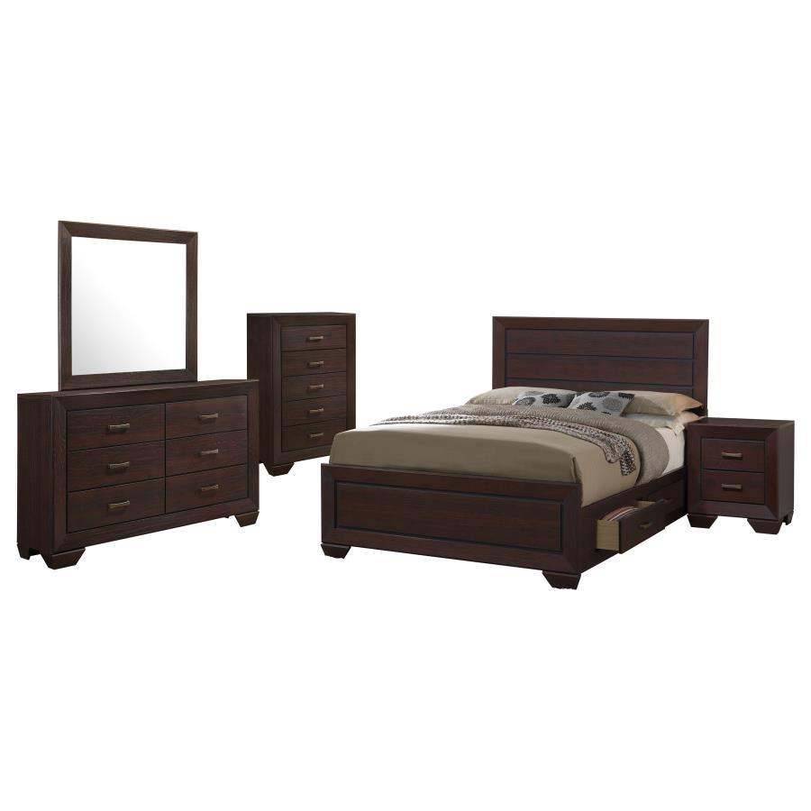 Kauffman - Transitional Storage Bed Bedroom Set by CoasterEveryday | Bel Furniture