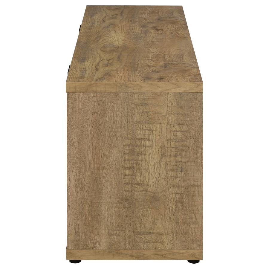 Tabby - 4 Door Engineered Wood TV Stand - Mango by Coaster Fine Furniture | Bel Furniture