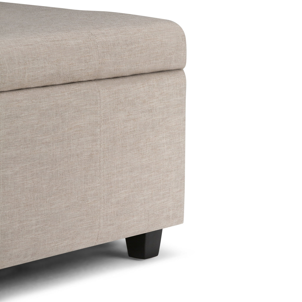 Castleford - Contemporary Storage Ottoman by Simpli-Home | Bel Furniture