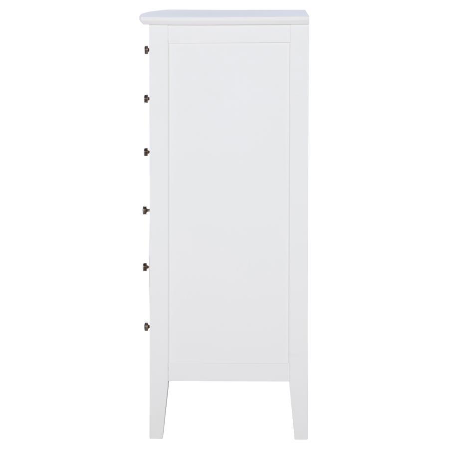 Bexhill - 8-Drawer Chest Of Drawers - White by Coaster Fine Furniture | Bel Furniture