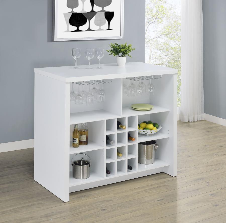 Topanga - Engineered Wood Freestanding Home Bar by Coaster Fine Furniture | Bel Furniture