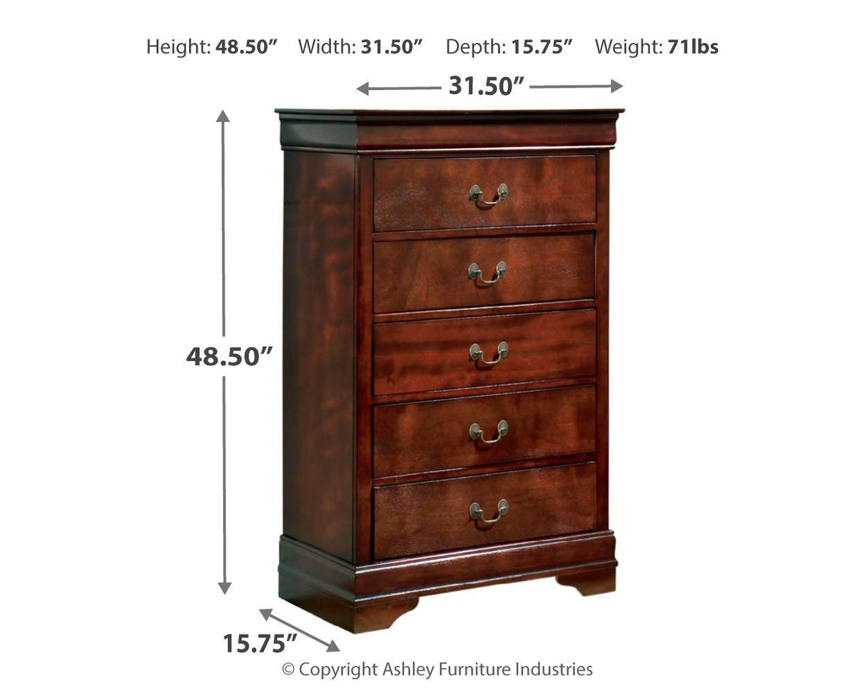 Alisdair - Reddish Brown - Chest by Signature Design by Ashley® | Bel Furniture