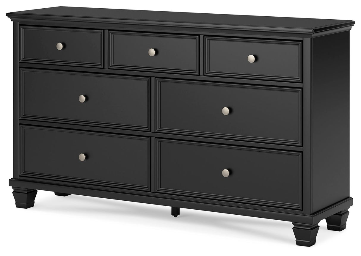 Lanolee - Black - Dresser by Signature Design by Ashley® | Bel Furniture