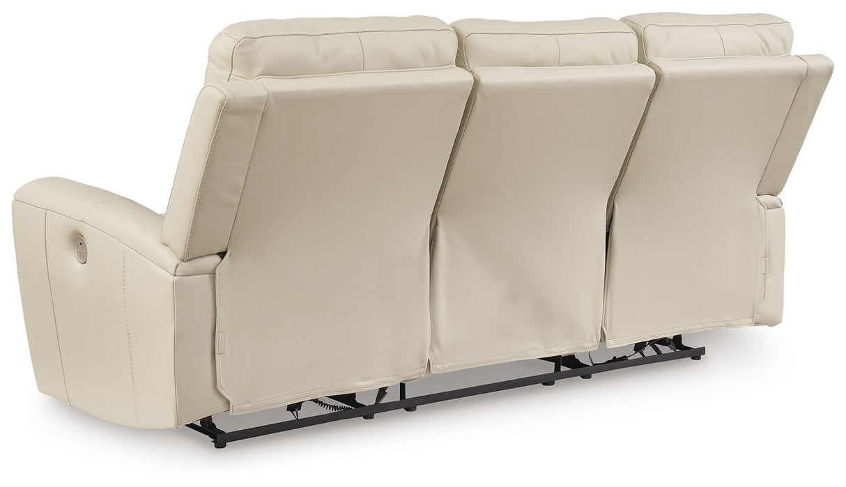 Dahlmoore - Almond - Power Reclining Sofa by Signature Design by Ashley® | Bel Furniture