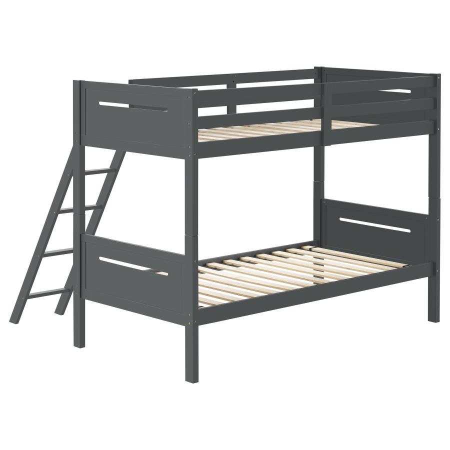 Littleton - Bunk Bed by CoasterEveryday | Bel Furniture