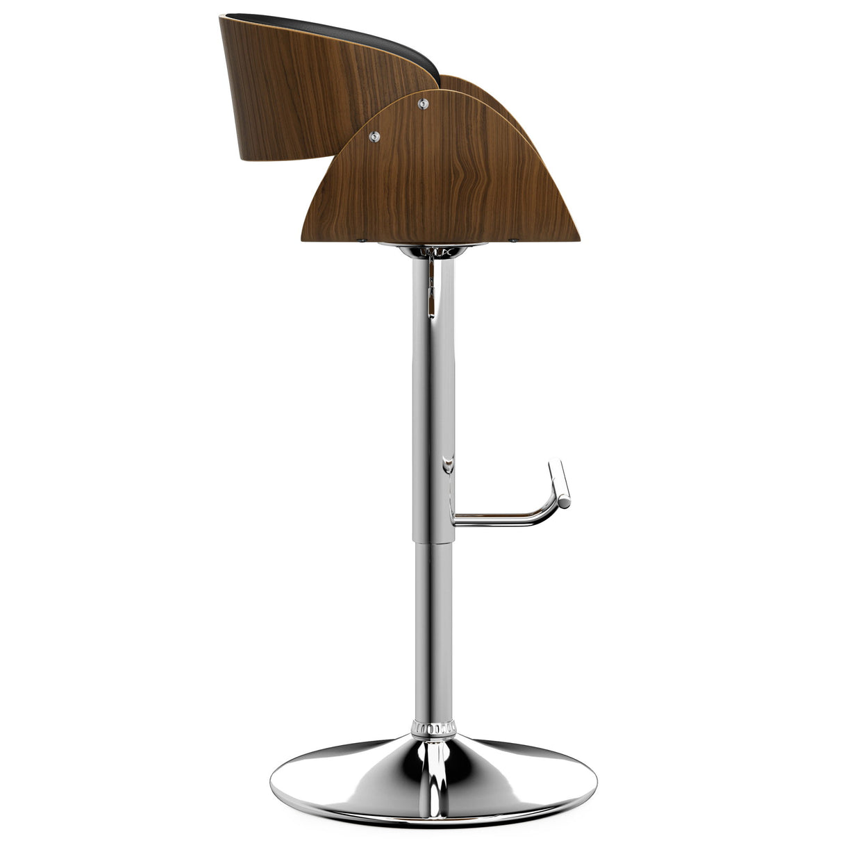 Amery - Mid Century Modern Adjustable Swivel Bar Stool by Simpli-Home | Bel Furniture