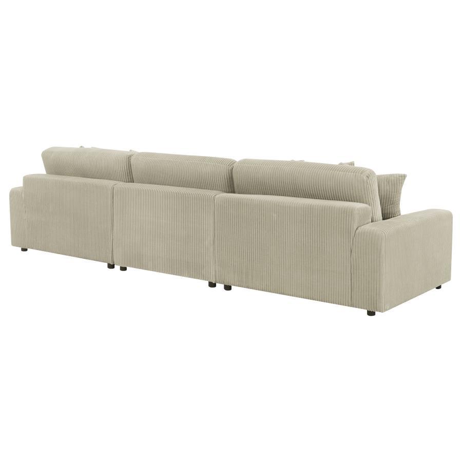 Blaine - Reversible Upholstered Chaise Sectional Sofa by Coaster Fine Furniture | Bel Furniture