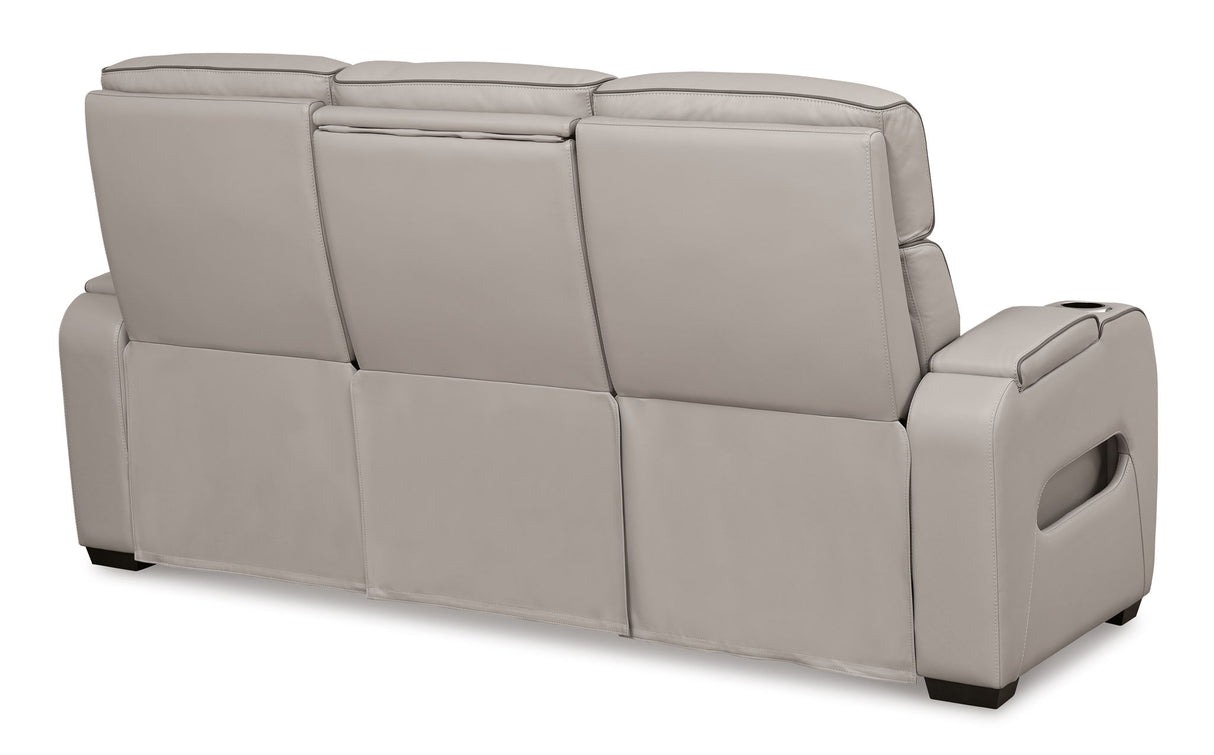Boyington - Power Reclining Sofa With Adj Headrest by Signature Design by Ashley® | Bel Furniture