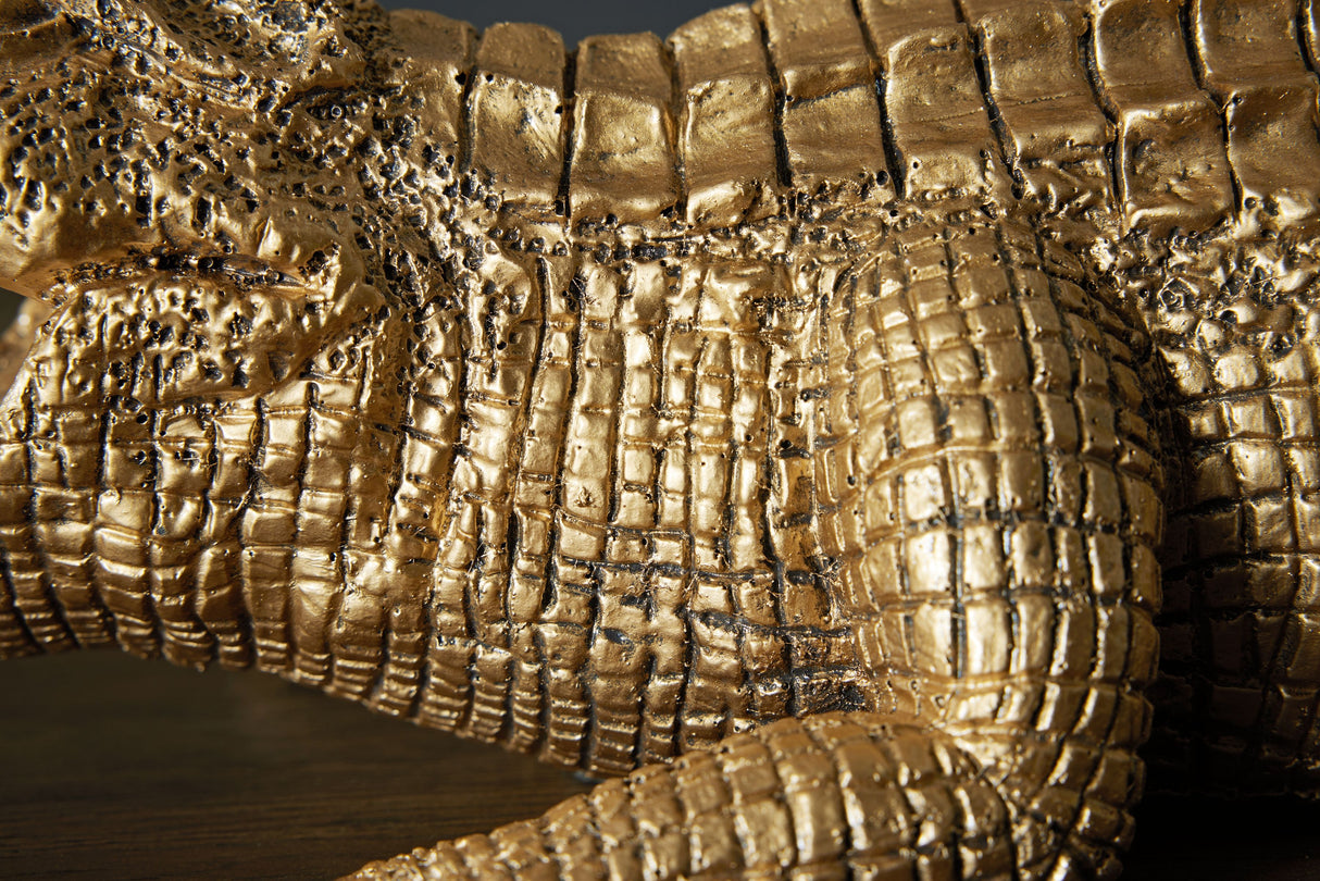 Lauretman - Antique Gold Finish - Sculpture by Signature Design by Ashley® | Bel Furniture