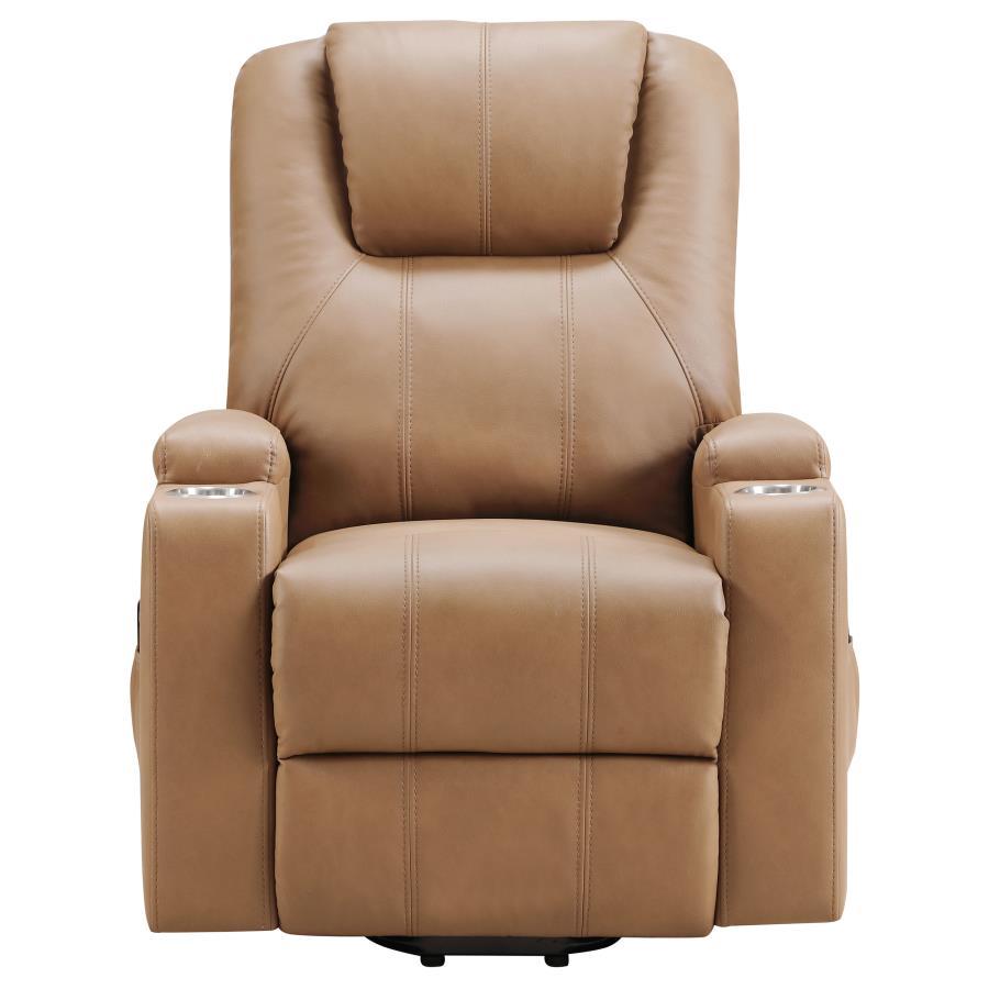 Armstrong - Upholstered Power Lift Massage Recliner by Coaster Fine Furniture | Bel Furniture