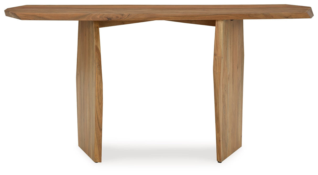 Holward - Natural - Console Sofa Table by Signature Design by Ashley® | Bel Furniture