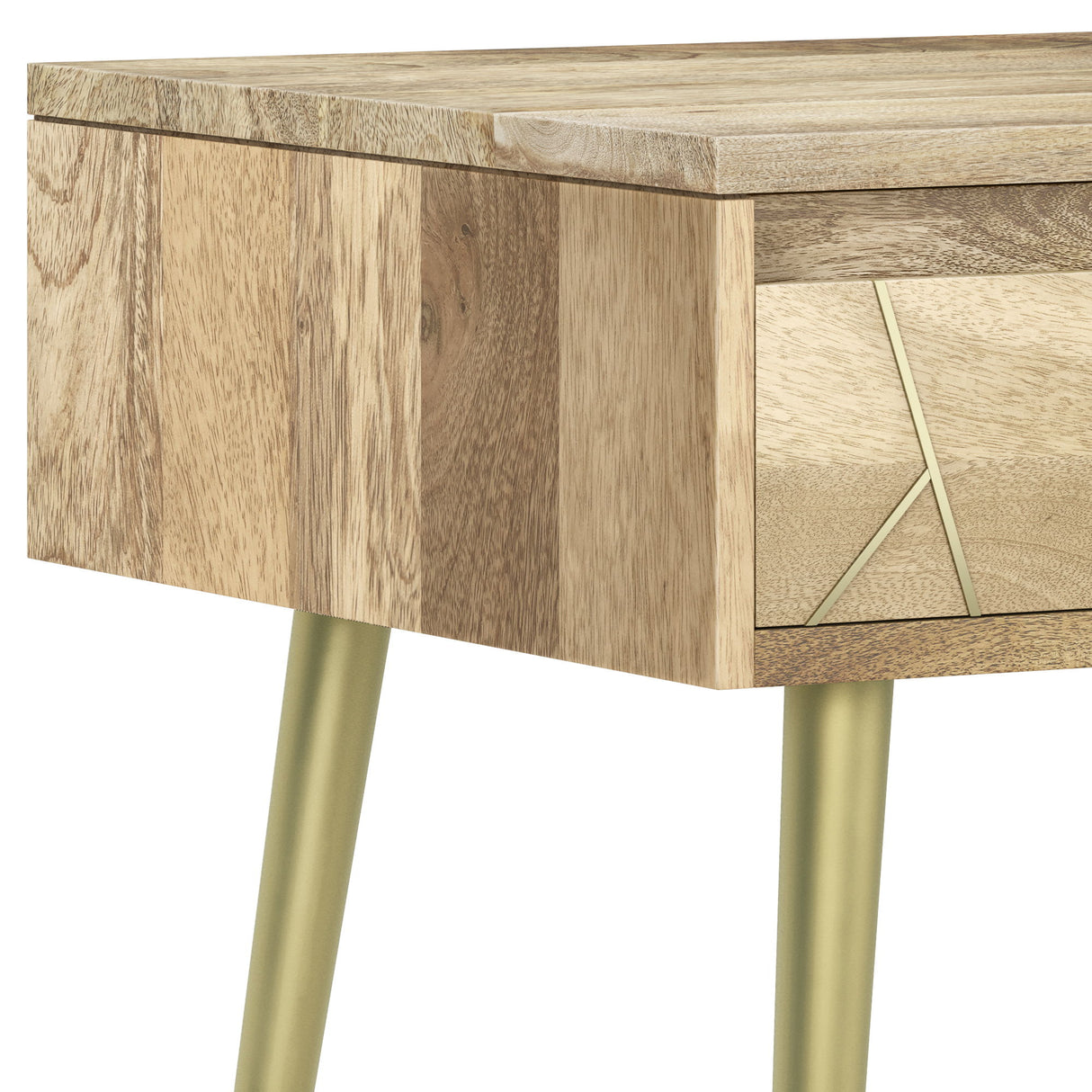 Jager - Side Table - Natural by Simpli-Home | Bel Furniture