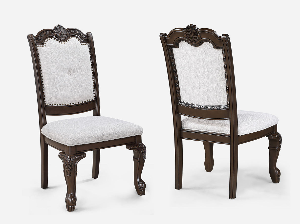 Kiera - Dining Room Set - Cherry Brown by Crown Mark | Bel Furniture