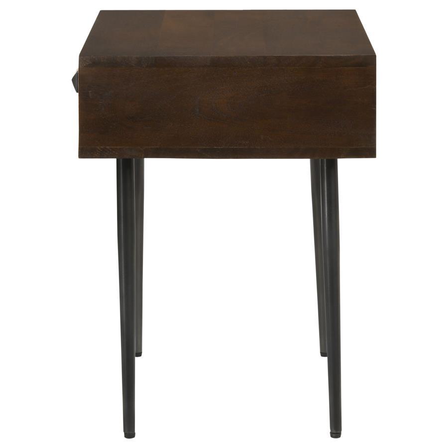 Ezra - 1-Drawer Rectangular Accent Side Table by CoasterEveryday | Bel Furniture