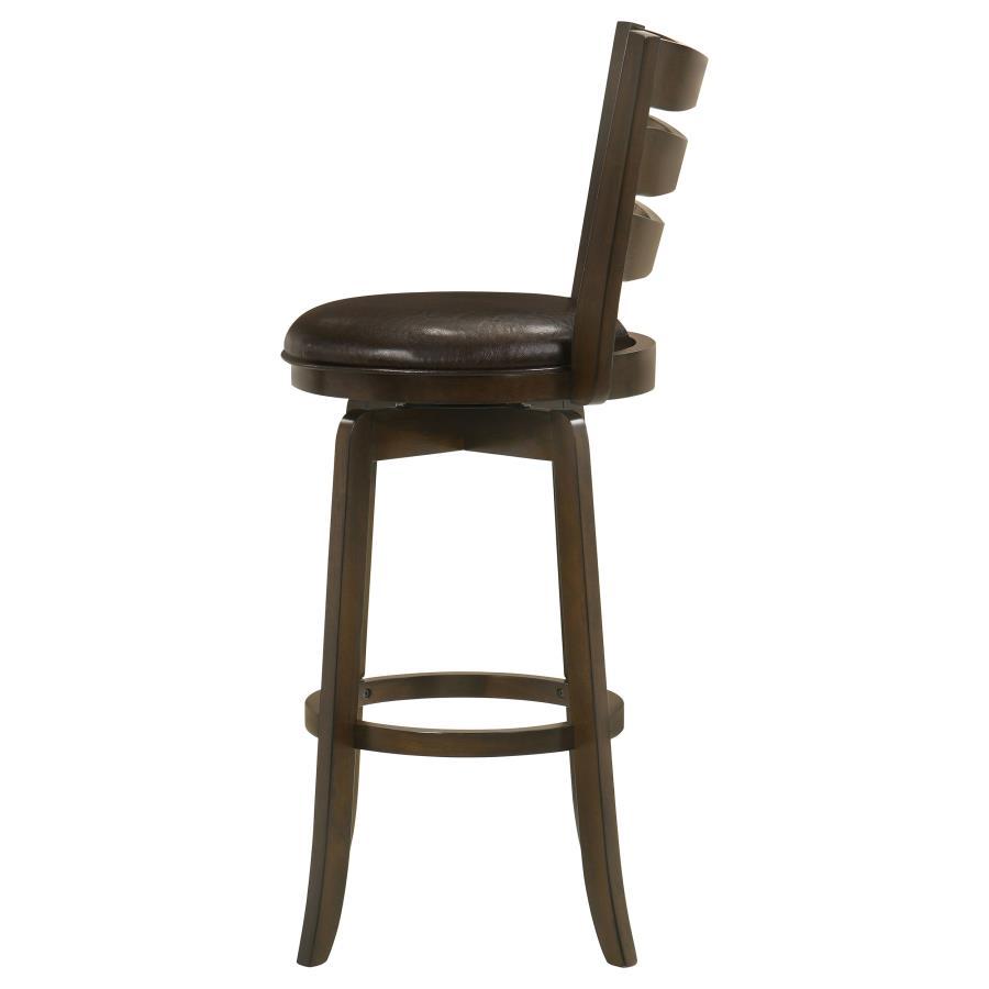 Murphy - Wood Height Swivel Bar Chair by Coaster Fine Furniture | Bel Furniture
