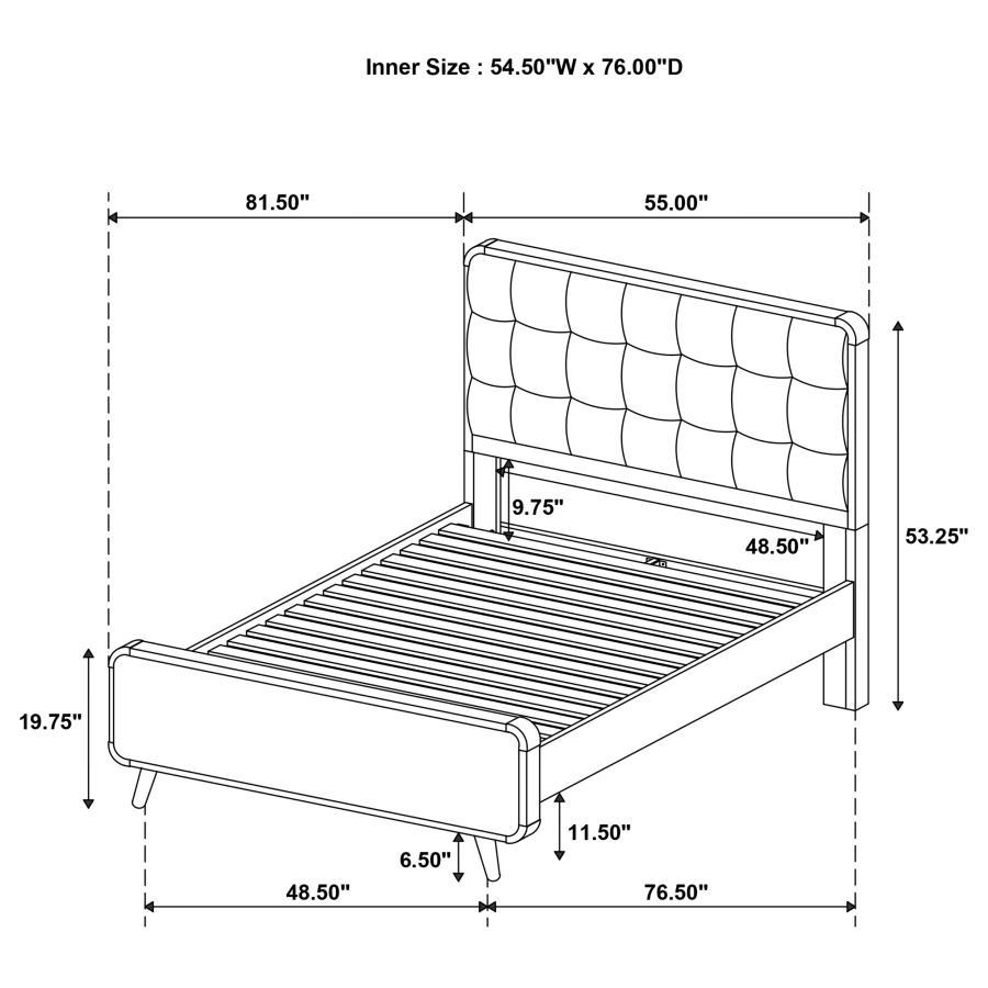 Robyn - Wood Panel Bed by Coaster Fine Furniture | Bel Furniture