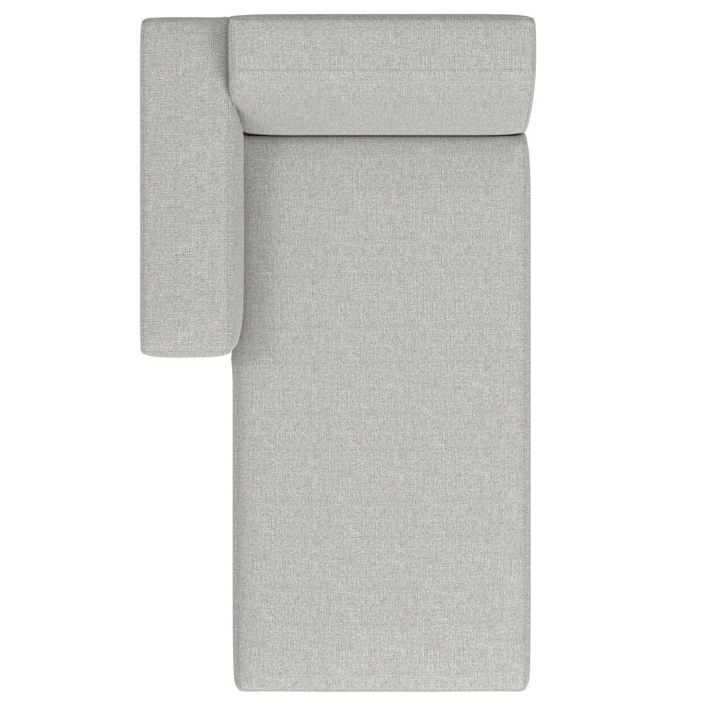 Rex - Left Chaise Sofa Module - Gray by Simpli-Home | Bel Furniture