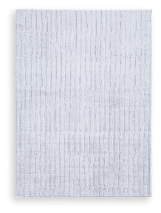 Worthley - Washable Rug Gray 5' x 7' by Signature Design by Ashley® | Bel Furniture